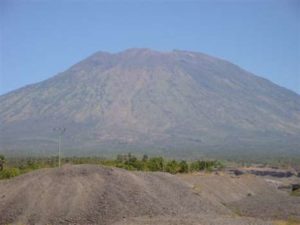Mount Agung 3142 meter hoog